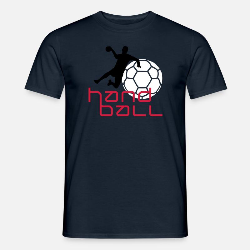 handball_i_3c - Männer T-Shirt - Navy