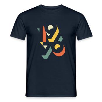 1967 Birthday Vintage Gift - Men's T-Shirt - navy - Front - AI Model Male 178 light (178cm)