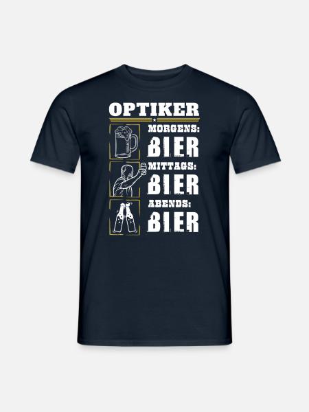 Mon quotidien d’opticien - T-shirt homme - marine