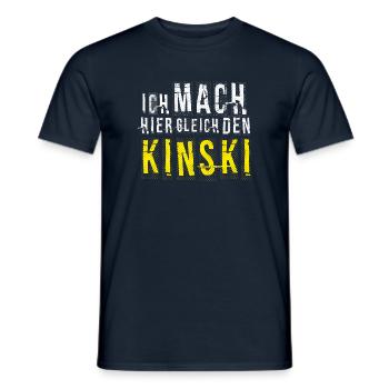 Schlechte Laune - Ausrasten - Lustiger Spruch - Männer T-Shirt - Navy - Vorne - AI Model Male 178 light (178cm)