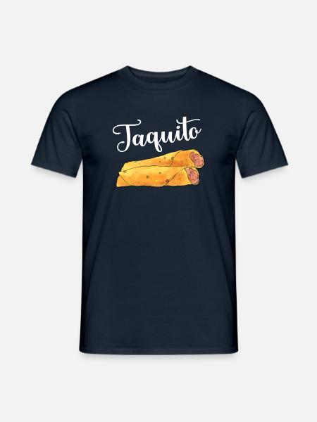 Taco-Taquito-Match - Männer T-Shirt - Navy