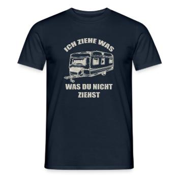 Ich ziehe was du nicht ziehst - Männer T-Shirt - Navy - Vorne - AI Model Male 178 light (178cm)