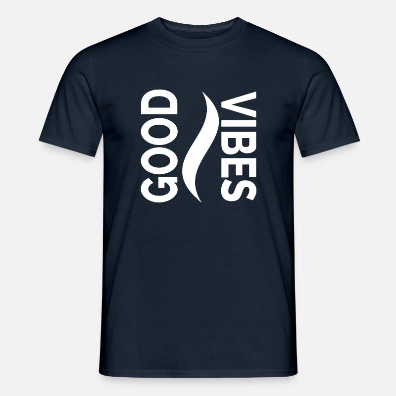 Gute Stimmung - Männer T-Shirt - Navy