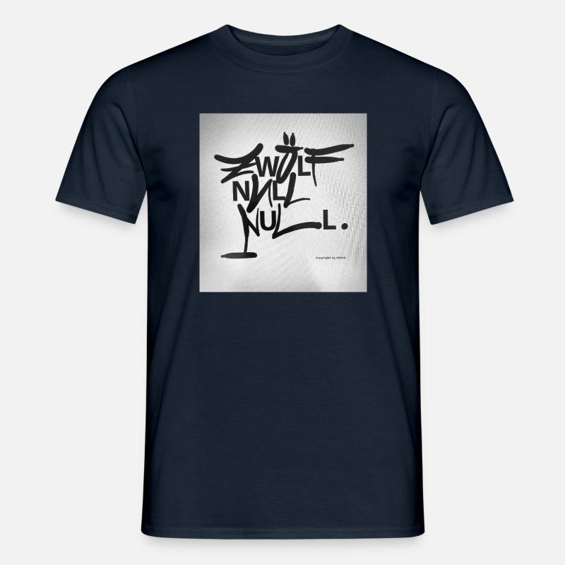 ZWÖLF_Null_Null - T-shirt homme - marine