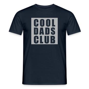 Cool Dads Club – Lifetime Membership - Men's T-Shirt - navy - Front - AI Model Male 178 light (178cm)