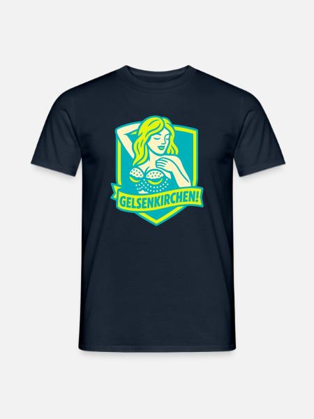 Gelsenkirchen Superstar - Men's T-Shirt - navy