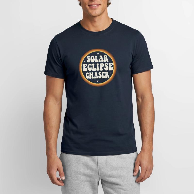 Solar eclipse chaser Männer T-Shirt