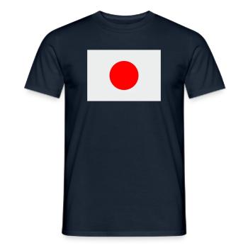 japan1 - Männer T-Shirt - Navy - Vorne - AI Model Male 178 light (178cm)