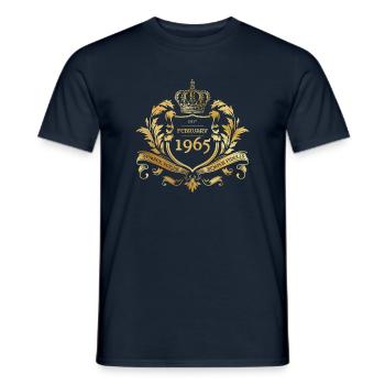 60e anniversaire Semper Verum - Création 02/1965 - T-shirt homme - marine - Devant - AI Model Male 178 light (178cm)