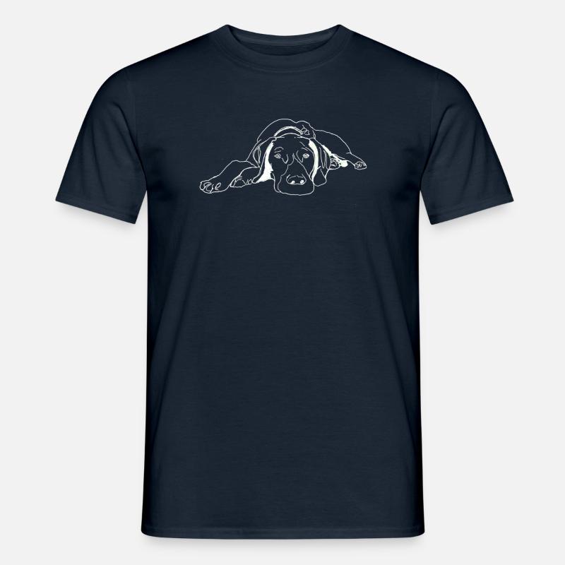Pointer Deutsch Kurzhaar - Männer T-Shirt - Navy