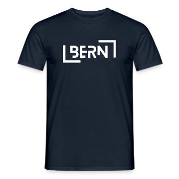 Bern - Männer T-Shirt - Navy - Vorne - AI Model Male 178 light (178cm)