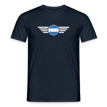 Ich liebe Honduras, Stil Design T-Shirt - Männer T-Shirt - Navy - Vorne - AI Model Male 178 light (178cm)