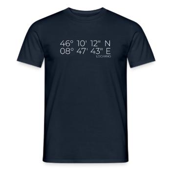 Coordinates Locarno - Men's T-Shirt - navy - Front - AI Model Male 178 light (178cm)