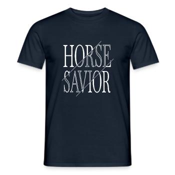 birthday present idea humor - Men's T-Shirt - navy - Front - AI Model Male 178 light (178cm)