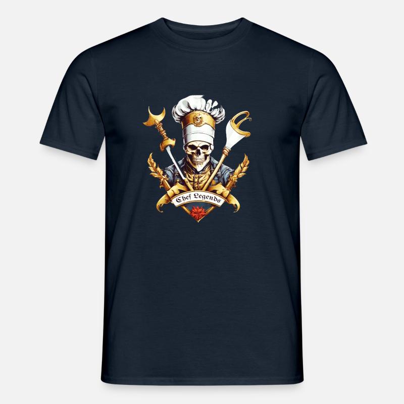 Chef Legends colored - Men’s T-shirt - navy