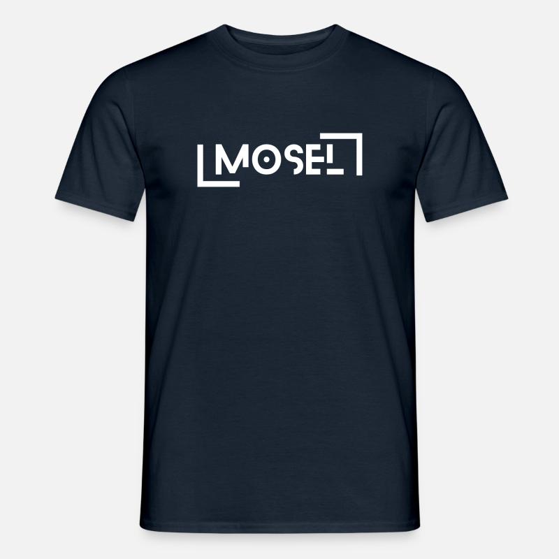 Mosel - Männer T-Shirt - Navy