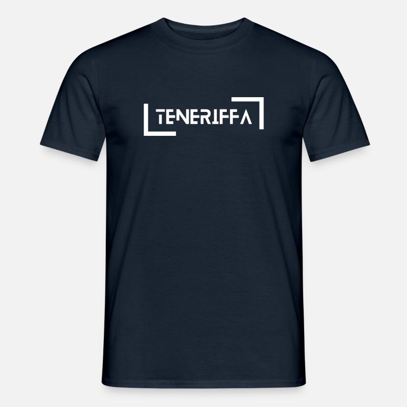 Teneriffa - Männer T-Shirt - Navy