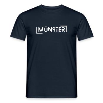 Minster - Men's T-Shirt - navy - Front - AI Model Male 178 light (178cm)