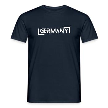 Allemagne Allemagne Allemagne - T-shirt homme - marine - Devant - AI Model Male 178 light (178cm)