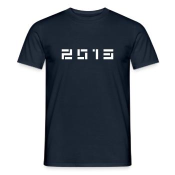 Année de naissance Anniversaire Né(e) en - Fabriqué en 2013 - T-shirt homme - marine - Devant - AI Model Male 178 light (178cm)