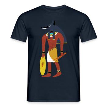 Drummer - Ägyptischer Drummer - Männer T-Shirt - Navy - Vorne - AI Model Male 178 light (178cm)