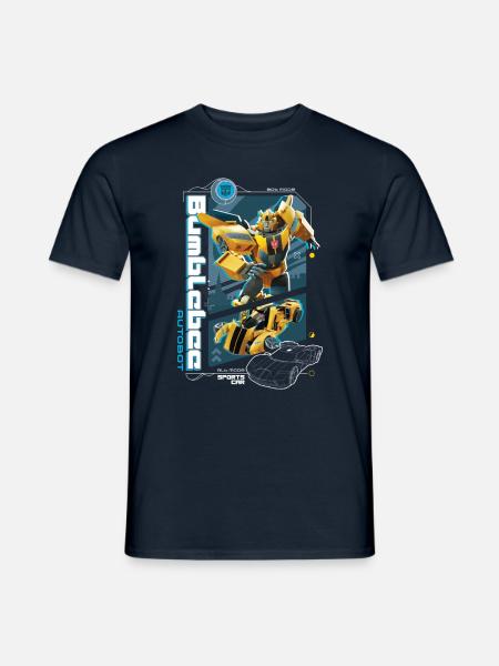 Transformers Earth Spark Autobot Bumblebee - Men's T-Shirt - navy
