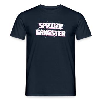 Spaziergangster - Männer T-Shirt - Navy - Vorne - AI Model Male 178 light (178cm)