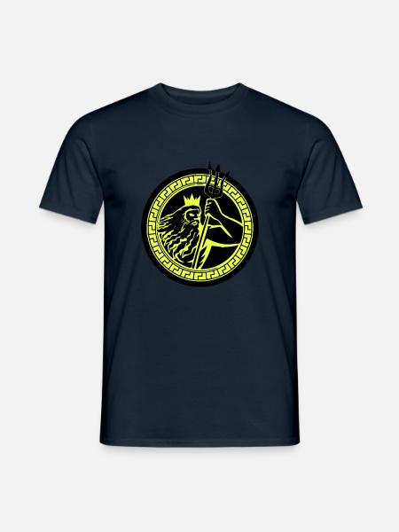 Poseidon Triton - Men's T-Shirt - navy