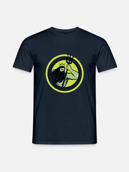 Poseidon Triton - Men's T-Shirt - navy