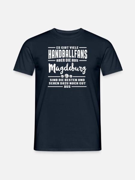 Handball Magdeburg - Männer T-Shirt - Navy