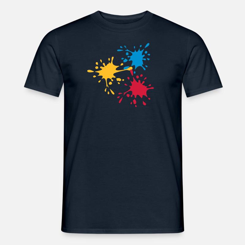 Farbe - Männer T-Shirt - Navy