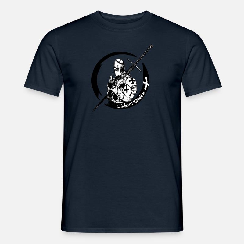 Fratrum Gladios - Männer T-Shirt - Navy