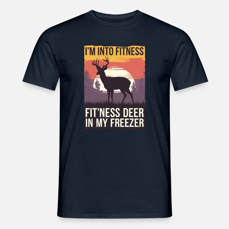 Gift for hunter - Men's T-shirt - navy