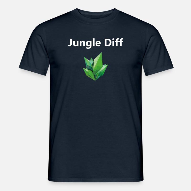 Diff League Legend Jungle Blanc - T-shirt homme - marine
