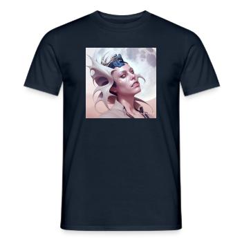 Pet - Männer T-Shirt - Navy - Vorne - AI Model Male 178 light (178cm)