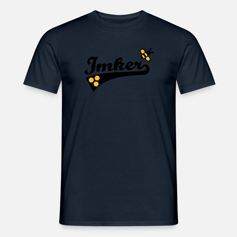 Imker - Männer T-Shirt - Navy