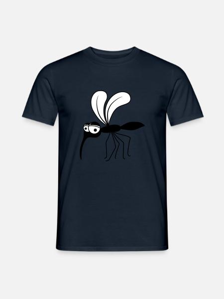 stechmuecke fly insect-throwing fly bloodsucker - Men's T-Shirt - navy