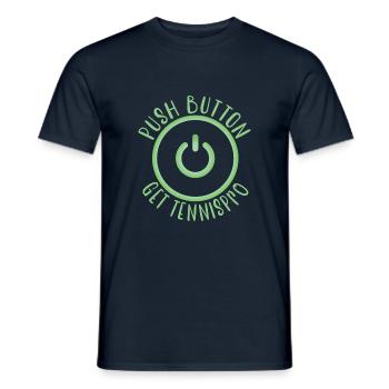 Tennis - Men's T-Shirt - navy - Front - AI Model Male 178 light (178cm)