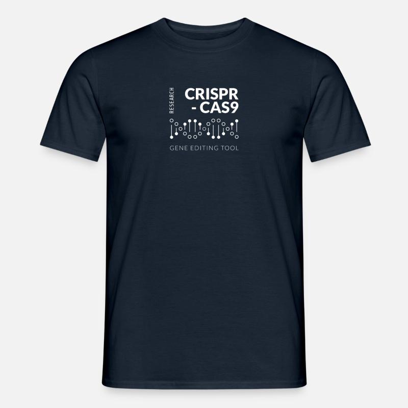 CRISPR Cas9 - Männer T-Shirt - Navy