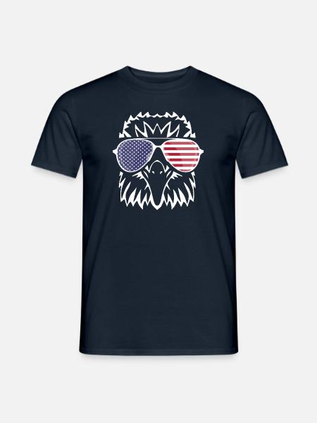 4. Juli USA - Männer T-Shirt - Navy
