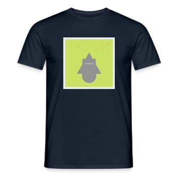 Rakete für Kinder - Männer T-Shirt - Navy - Vorne - AI Model Male 178 light (178cm)