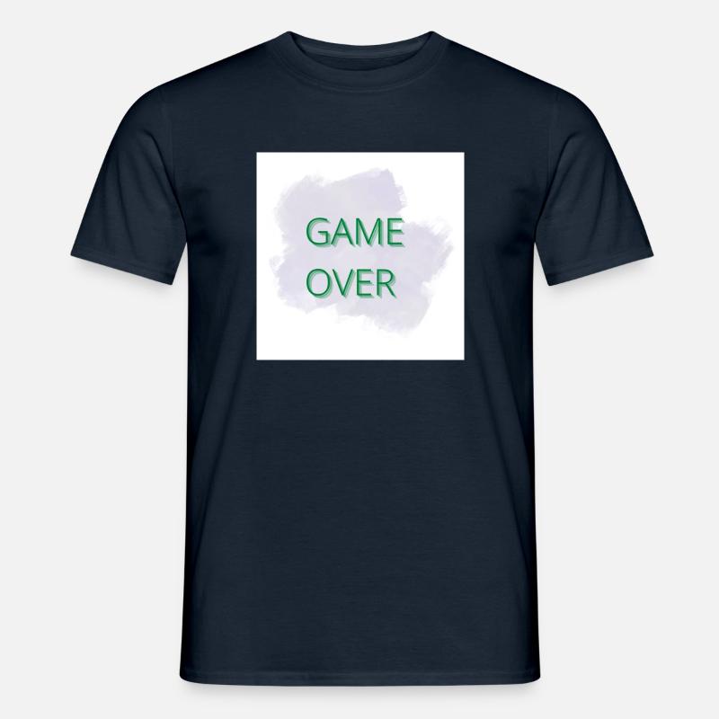 Game Over - Männer T-Shirt - Navy