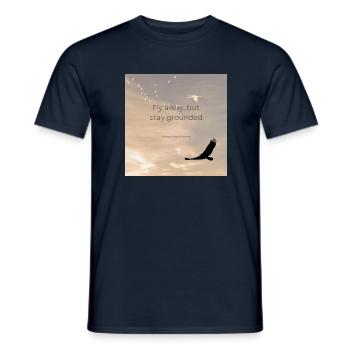 Lifestyle - Männer T-Shirt - Navy - Vorne - AI Model Male 178 light (178cm)