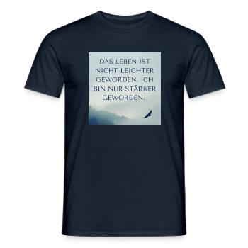Du bist Stark - Männer T-Shirt - Navy - Vorne - AI Model Male 178 light (178cm)