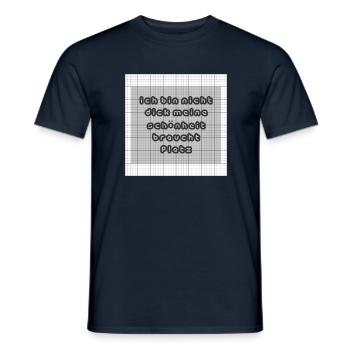 1694588627459 JPEG - Männer T-Shirt - Navy - Vorne - AI Model Male 178 light (178cm)