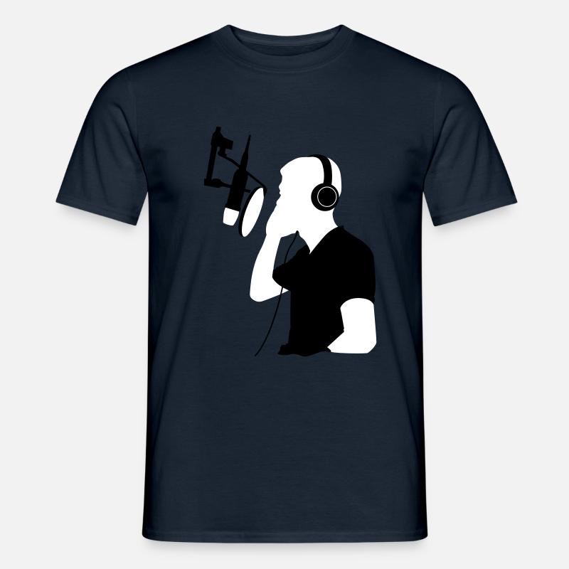 Rekord - Männer T-Shirt - Navy