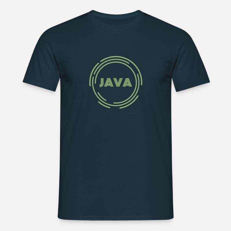 ..JAVA - Männer T-Shirt - Navy