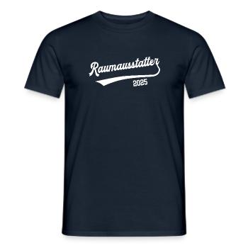 Raumausstatter 2025 Designer Raumausstattung - Männer T-Shirt - Navy - Vorne - AI Model Male 178 light (178cm)