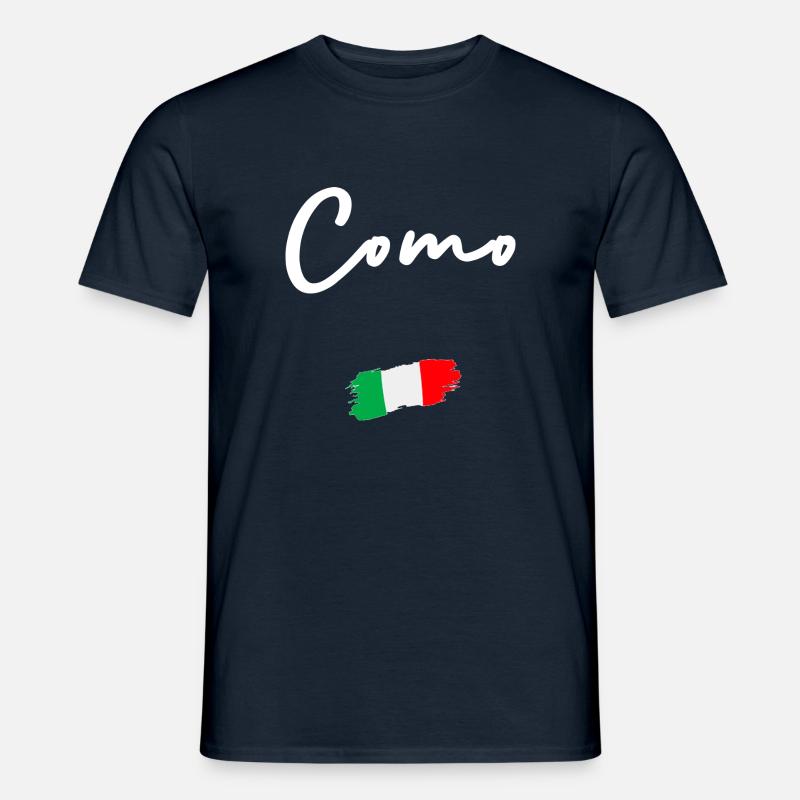 COMO - Männer T-Shirt - Navy