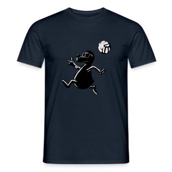 Maulwurf 3 - Männer T-Shirt - Navy - Vorne - AI Model Male 178 light (178cm)